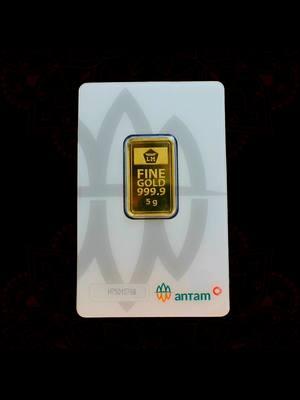 (5 Gram) Emas Antam Logam Mulia