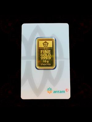 (10 Gram) Emas Antam Logam Mulia
